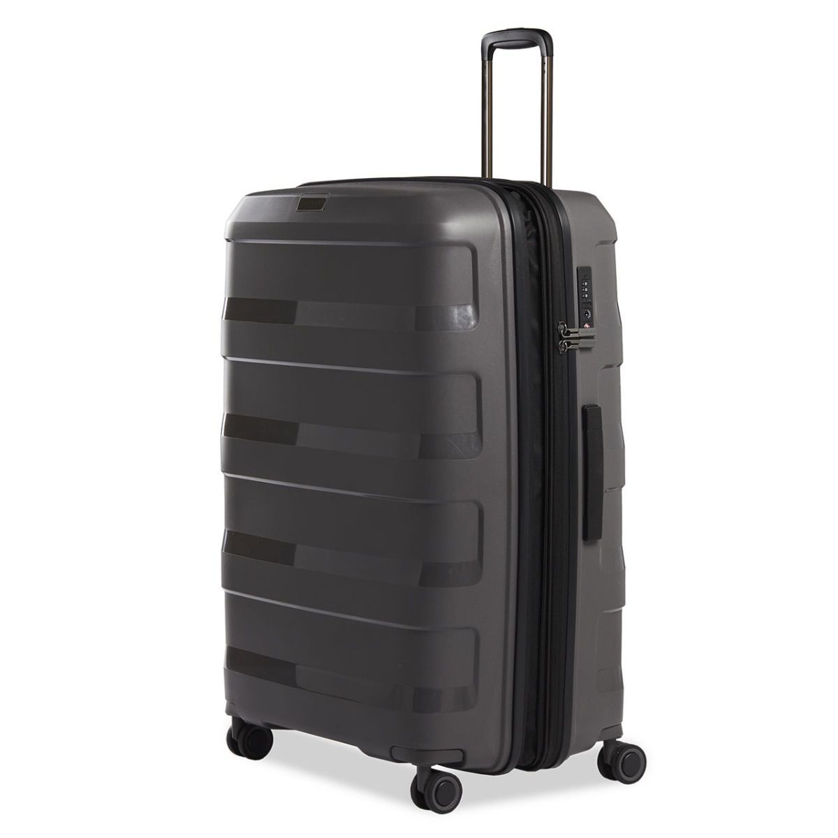 Stratic Straw + Dark Grey 4-Rollen Trolley L 75 cm