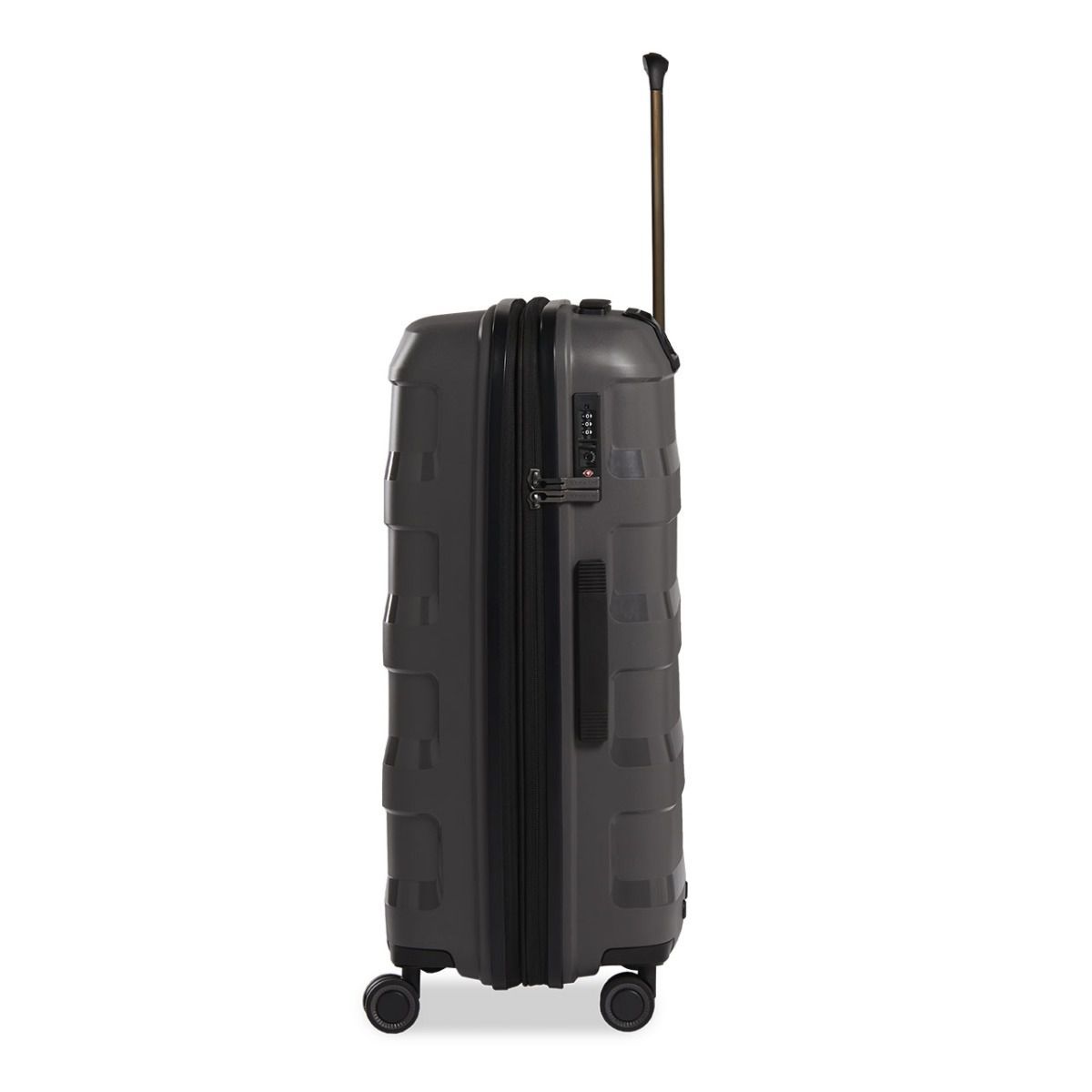 Stratic Straw + Dark Grey 4-Rollen Trolley M 65 cm