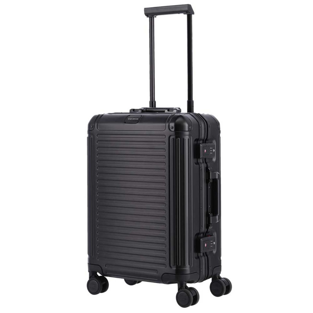 Travelite Next Schwarz 4 Rollen Trolley M 65cm