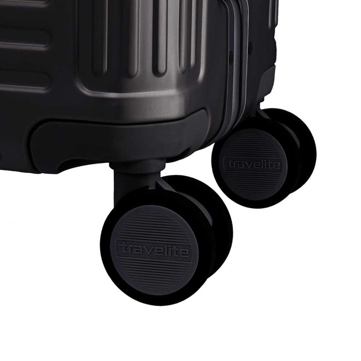 Travelite Next Schwarz 4 Rollen Trolley L 77cm