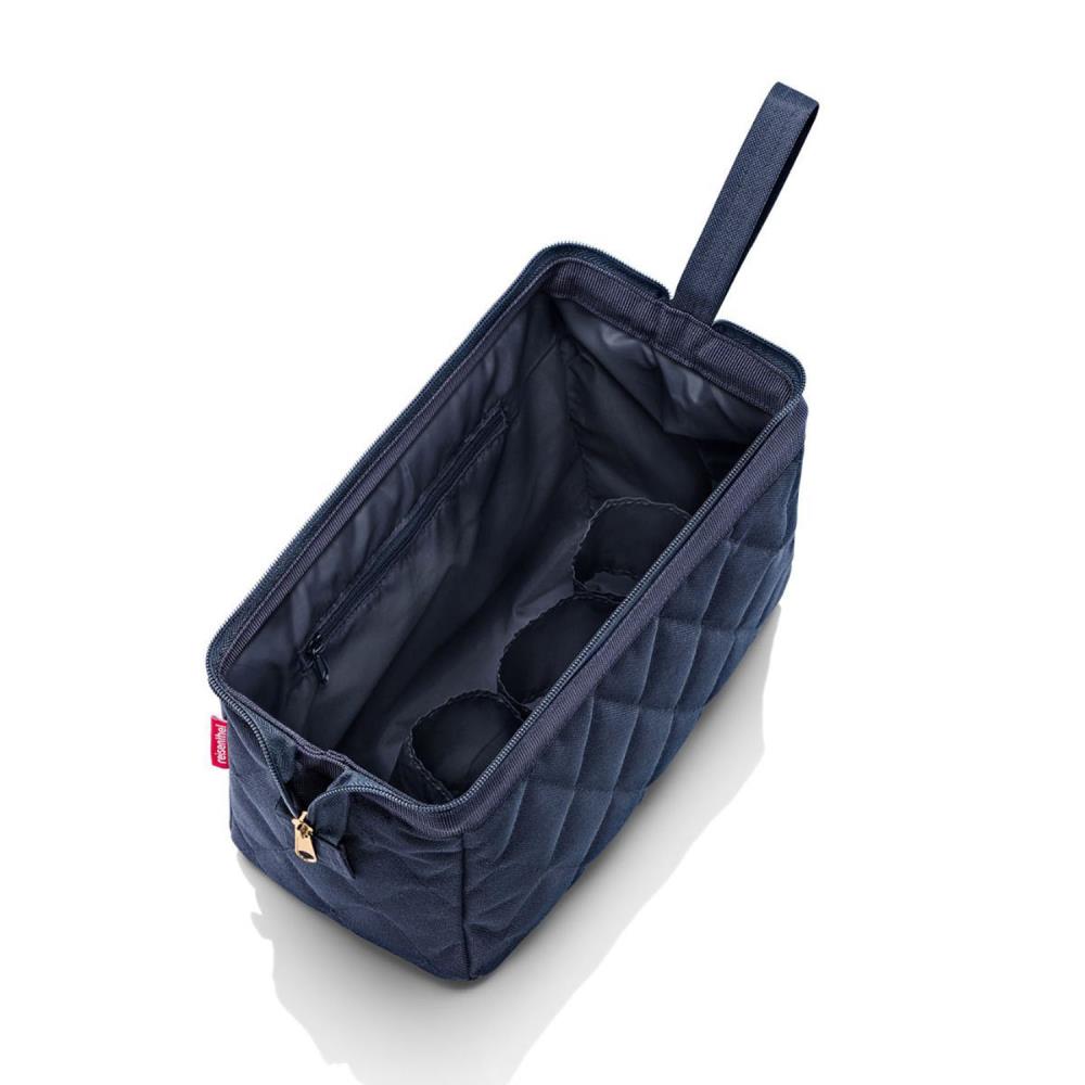Reisenthel Travelcosmetic Rhombus Midnight Gold Kosmetiktasche