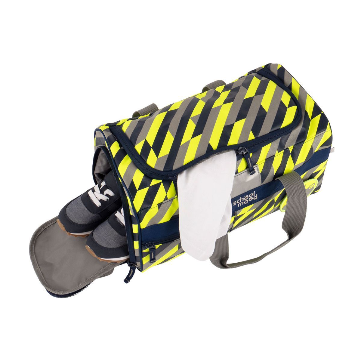 School Mood Air Sporttasche Yannick Neon Yellow