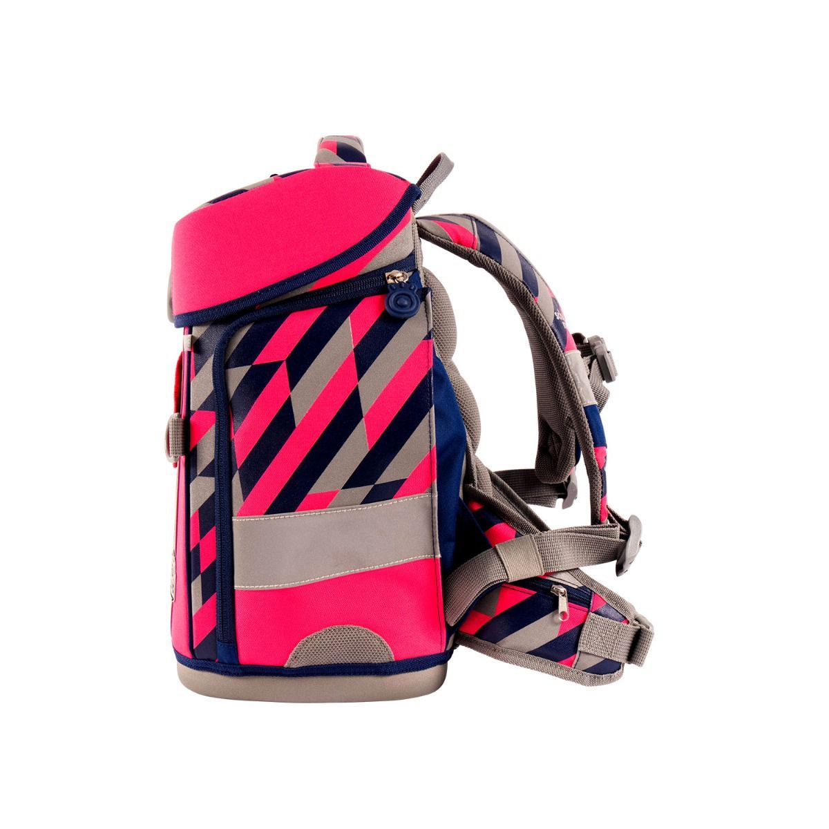 School Mood Hero Air Yuna Neon Pink Schulranzen Set 7tlg.