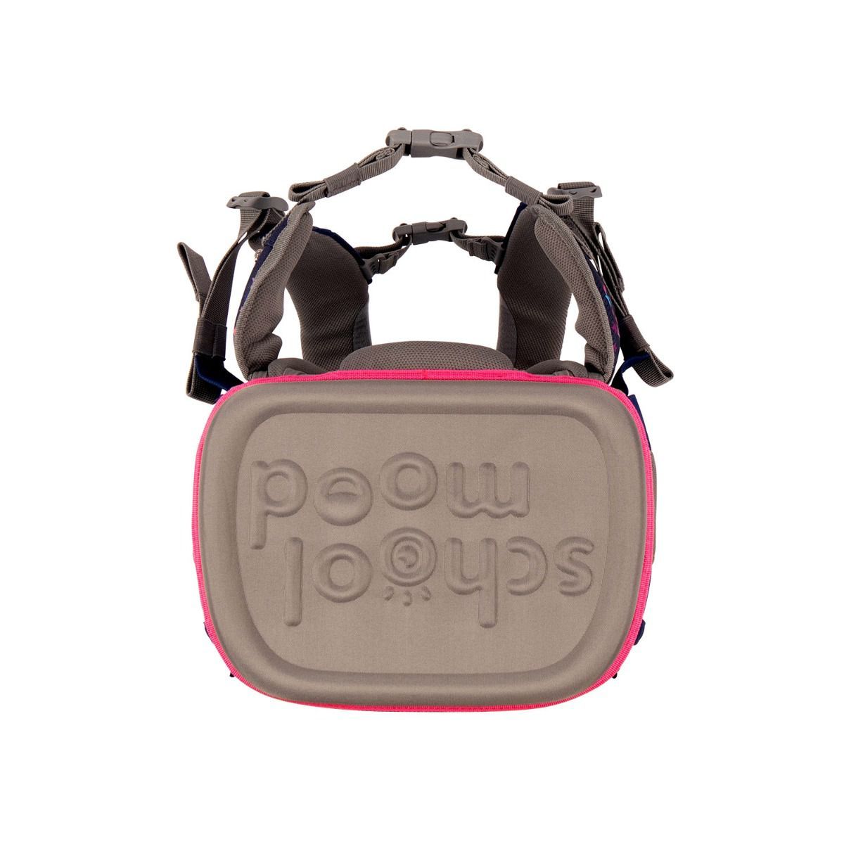 School Mood Hero Air Yuna Neon Pink Schulranzen Set 7tlg.