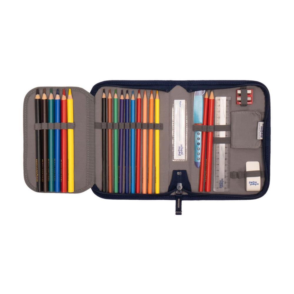 School Mood Timeless Air Yuna Neon Pink Schulranzen Set 7tlg.