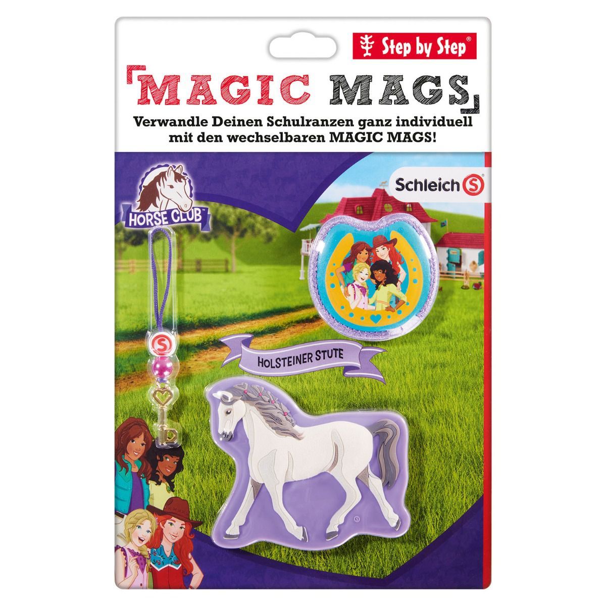 Step by Step Magic Mags Schleich Horse Club Holsteiner Stute Set 3tlg.