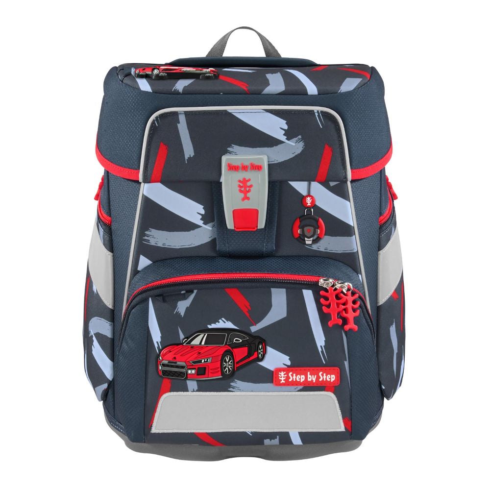 Step by Step Space Sports Car Mick Schulranzen Set 5tlg.