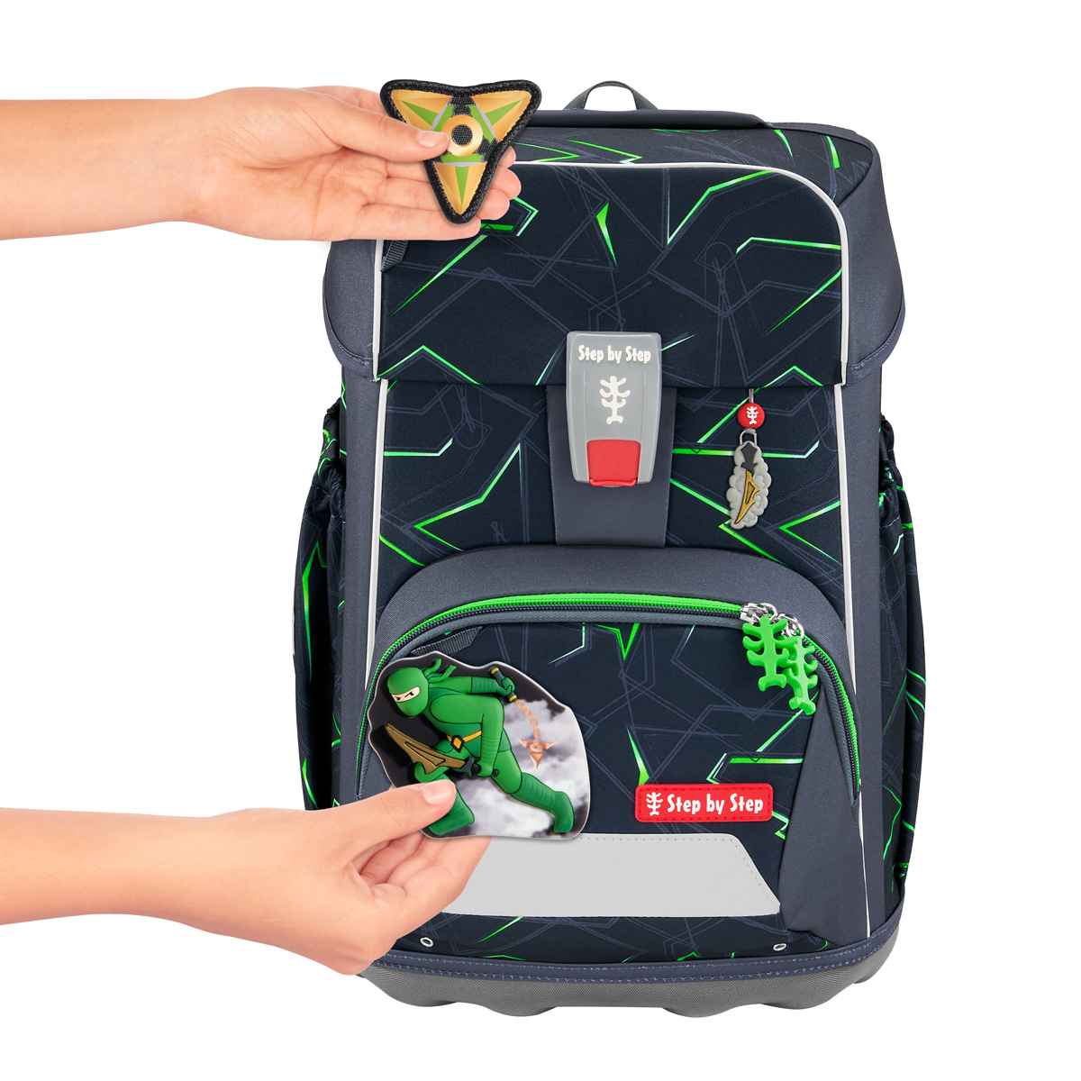 Step by Step Giant Ninja Kimo Schulranzen Set 5tlg.