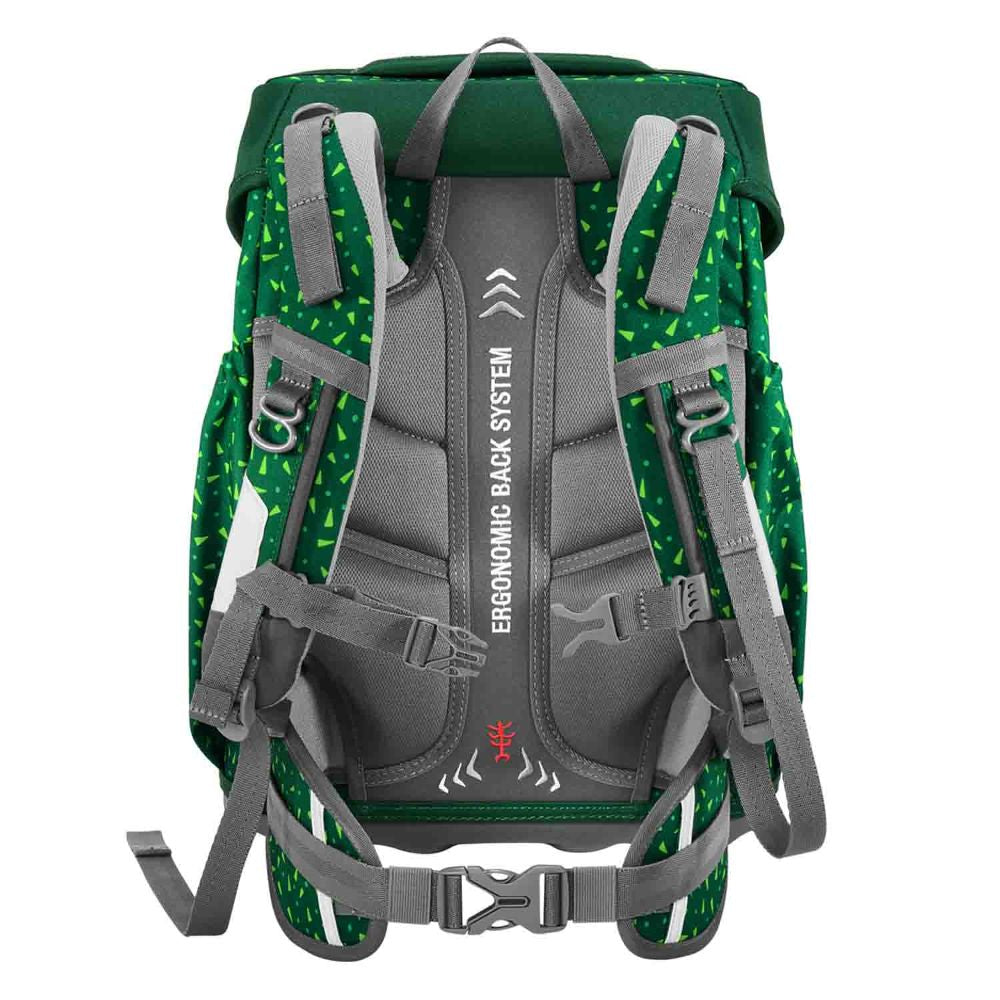 Step by Step Basis Green Graphics Schulranzen Set 4tlg.