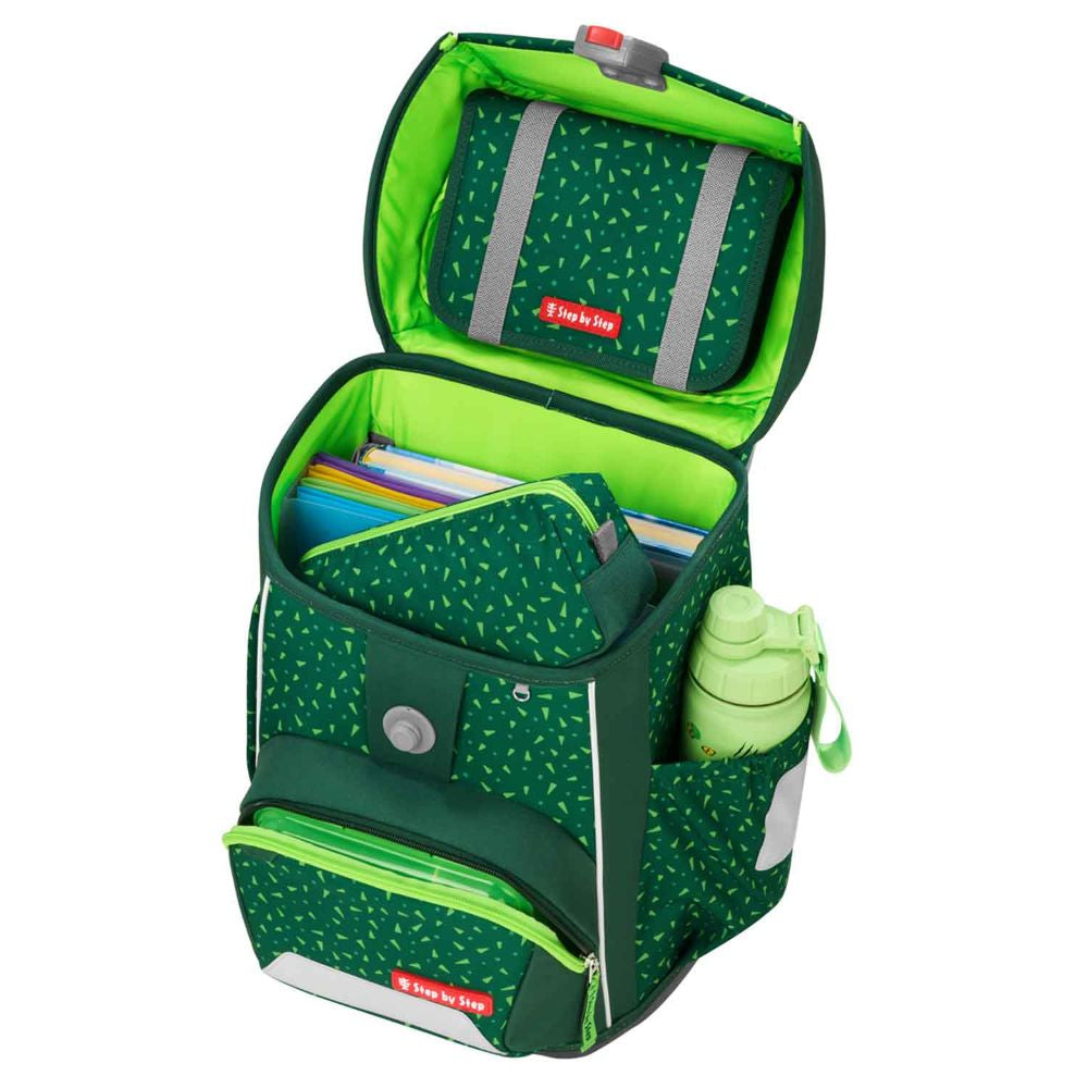 Step by Step Basis Green Graphics Schulranzen Set 4tlg.