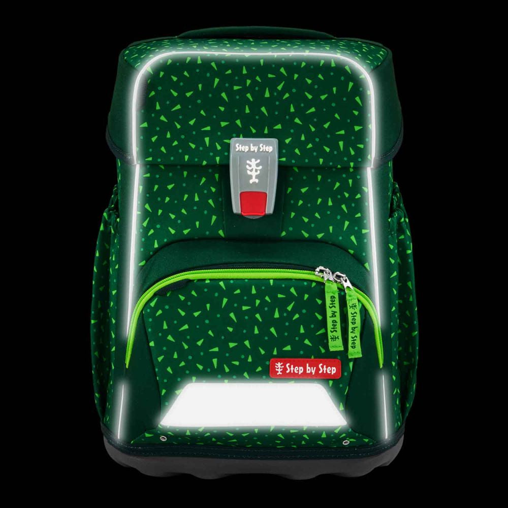 Step by Step Basis Green Graphics Schulranzen Set 4tlg.
