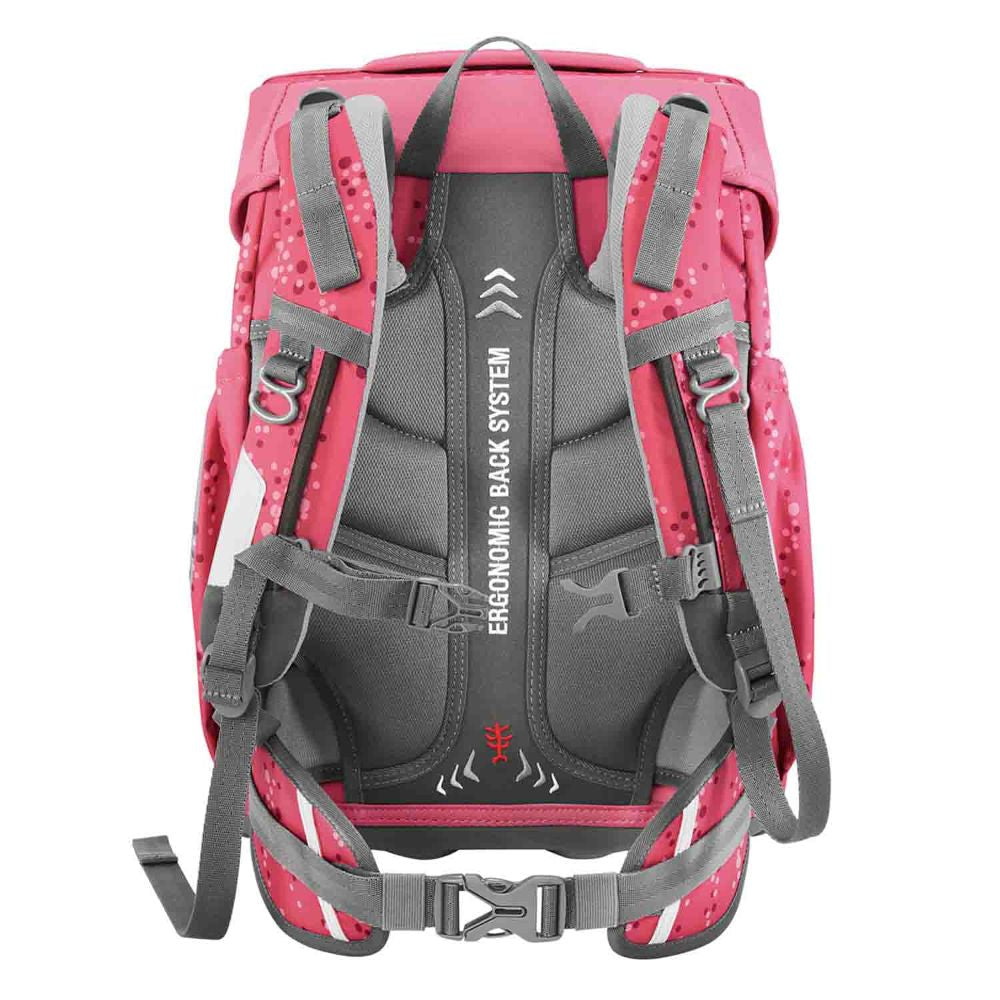 Step by Step Basis Pink Bubbles Schulranzen Set 4tlg.