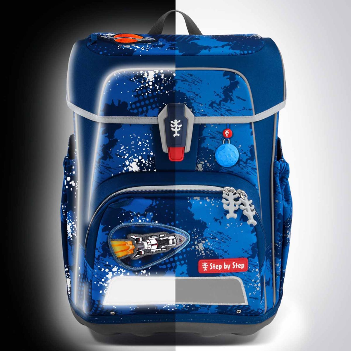 Step by Step Cloud Reflect Rocket Novo Special Edition Schulranzen Set 5tlg.