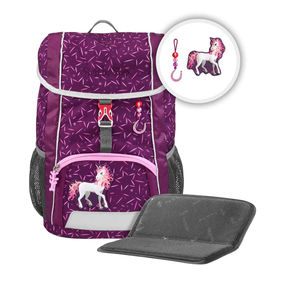 Step by Step Kid Pretty Unicorn Nuala Kinderrucksack Set 3tlg.