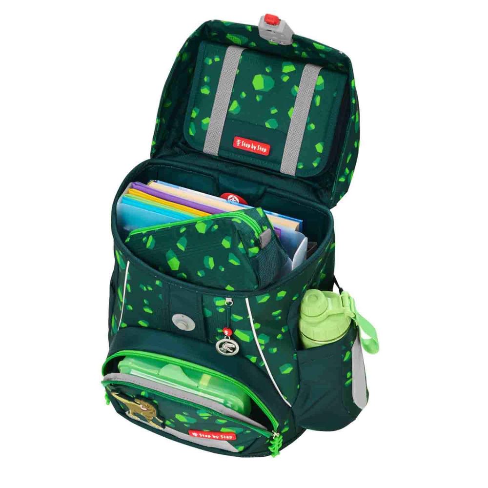 Step by Step Fit Dino Targo Schulranzen Set 5tlg.