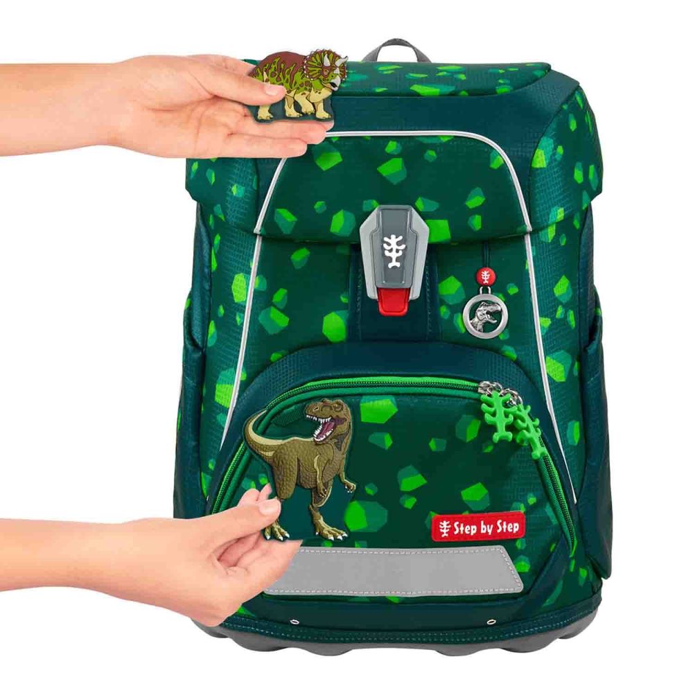 Step by Step Fit Dino Targo Schulranzen Set 5tlg.
