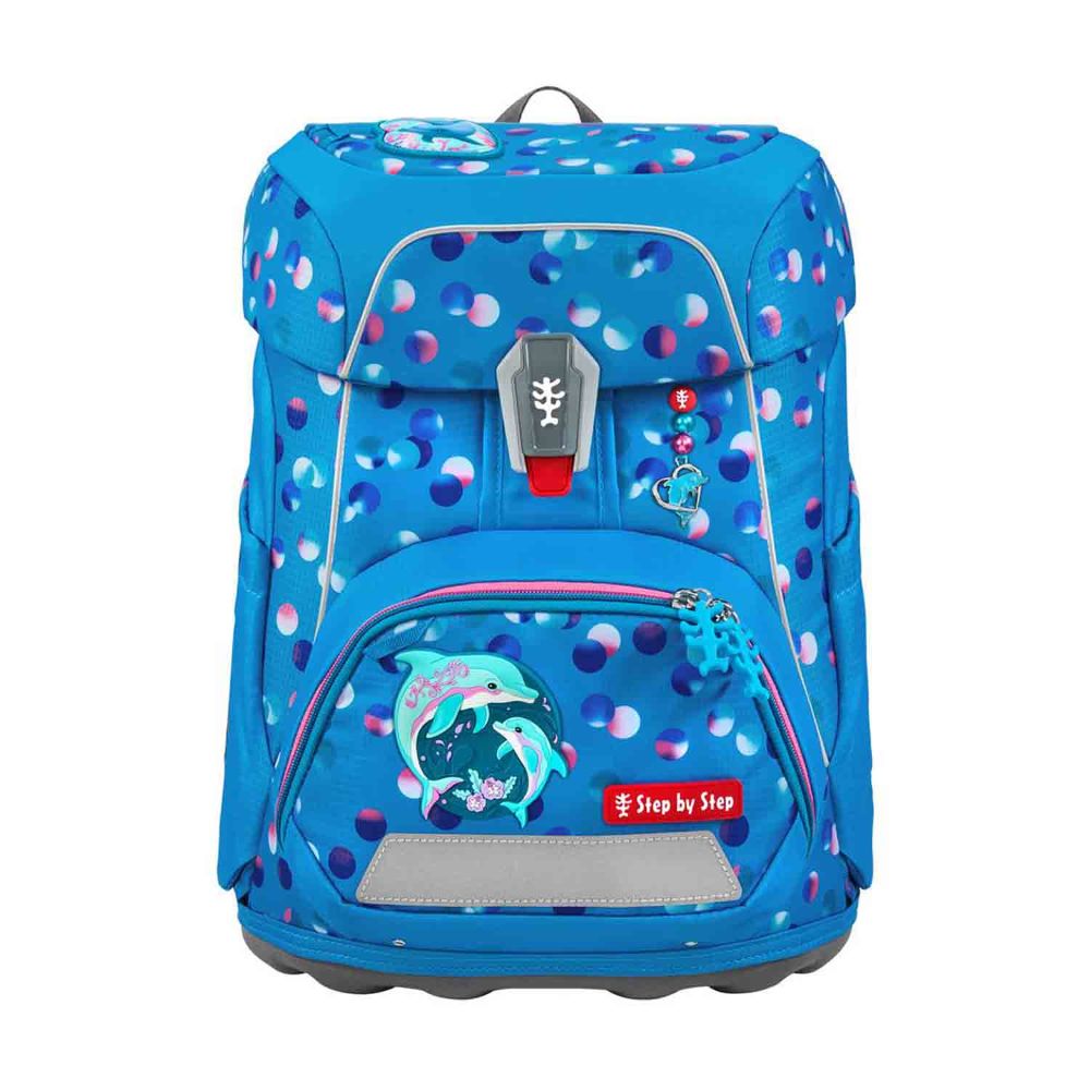 Step by Step Fit Dolphin Finja Schulranzen Set 5tlg.