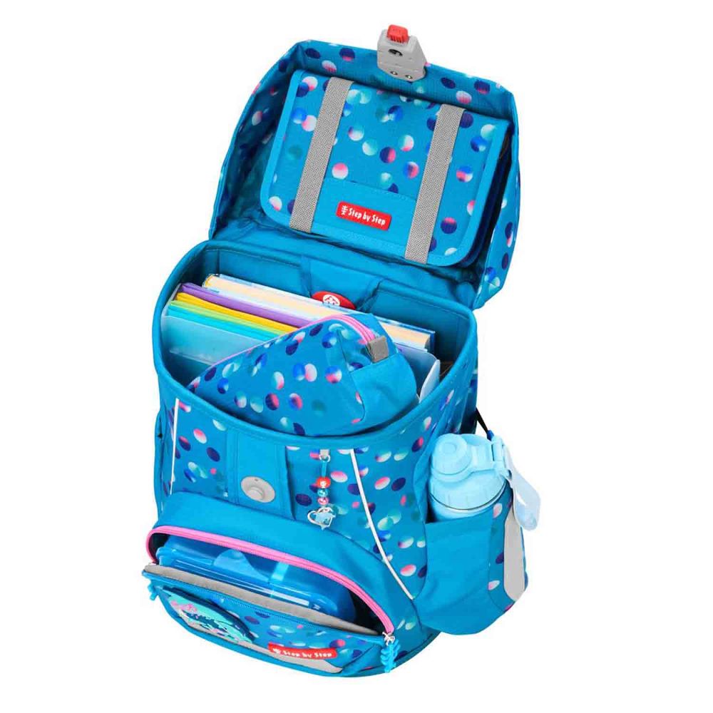 Step by Step Fit Dolphin Finja Schulranzen Set 5tlg.
