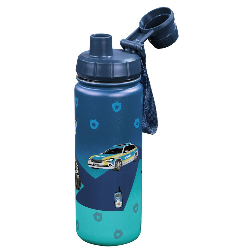 Step by Step Edelstahl Trinkflasche Police 0,5 l