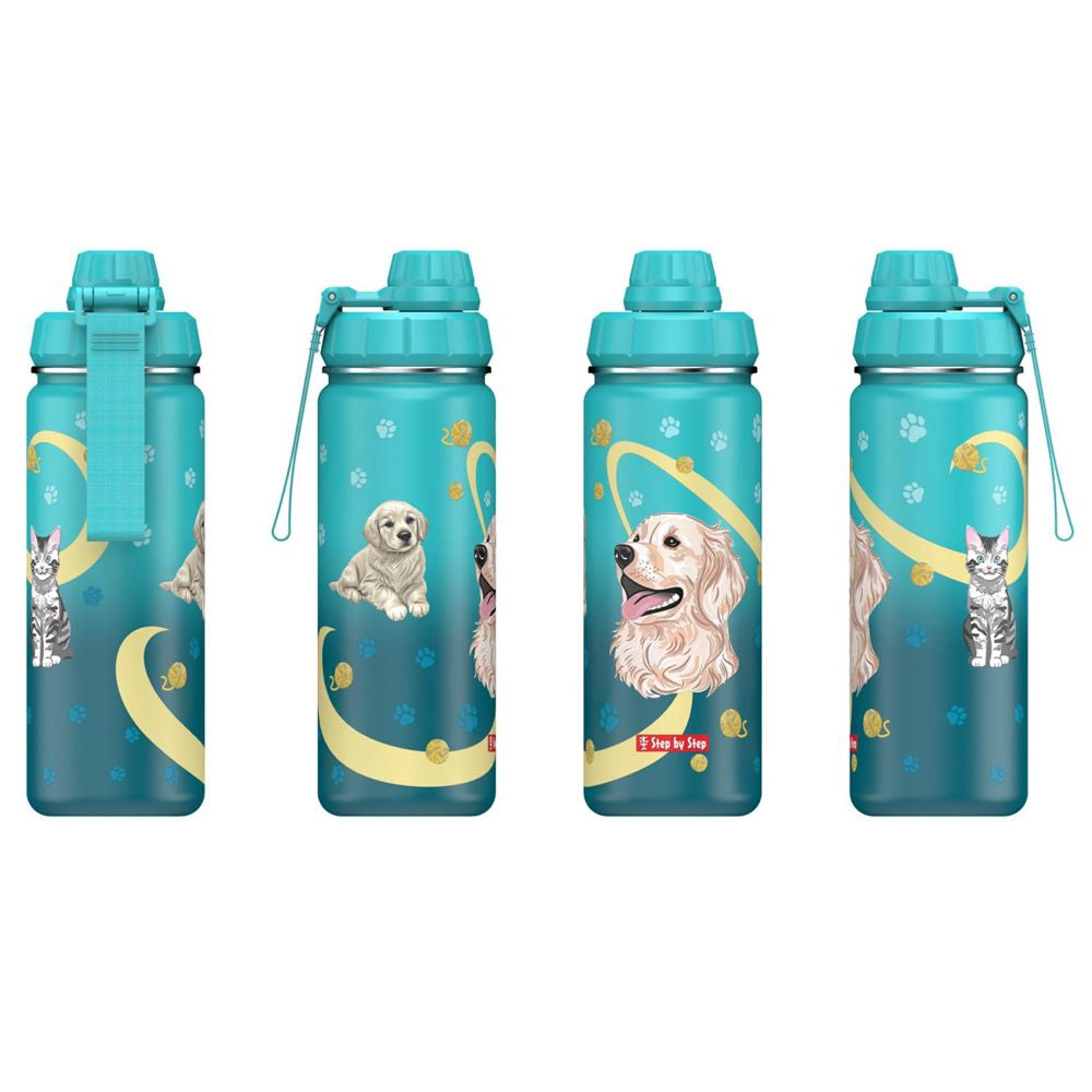 Step by Step Edelstahl Trinkflasche Sweet Pet 0,5 l