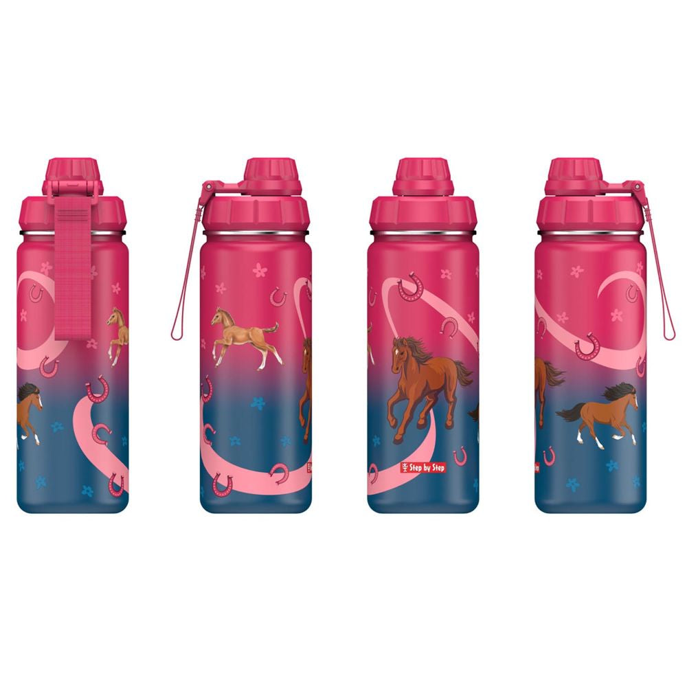 Step by Step Edelstahl Trinkflasche Wild Horse 0,5 l