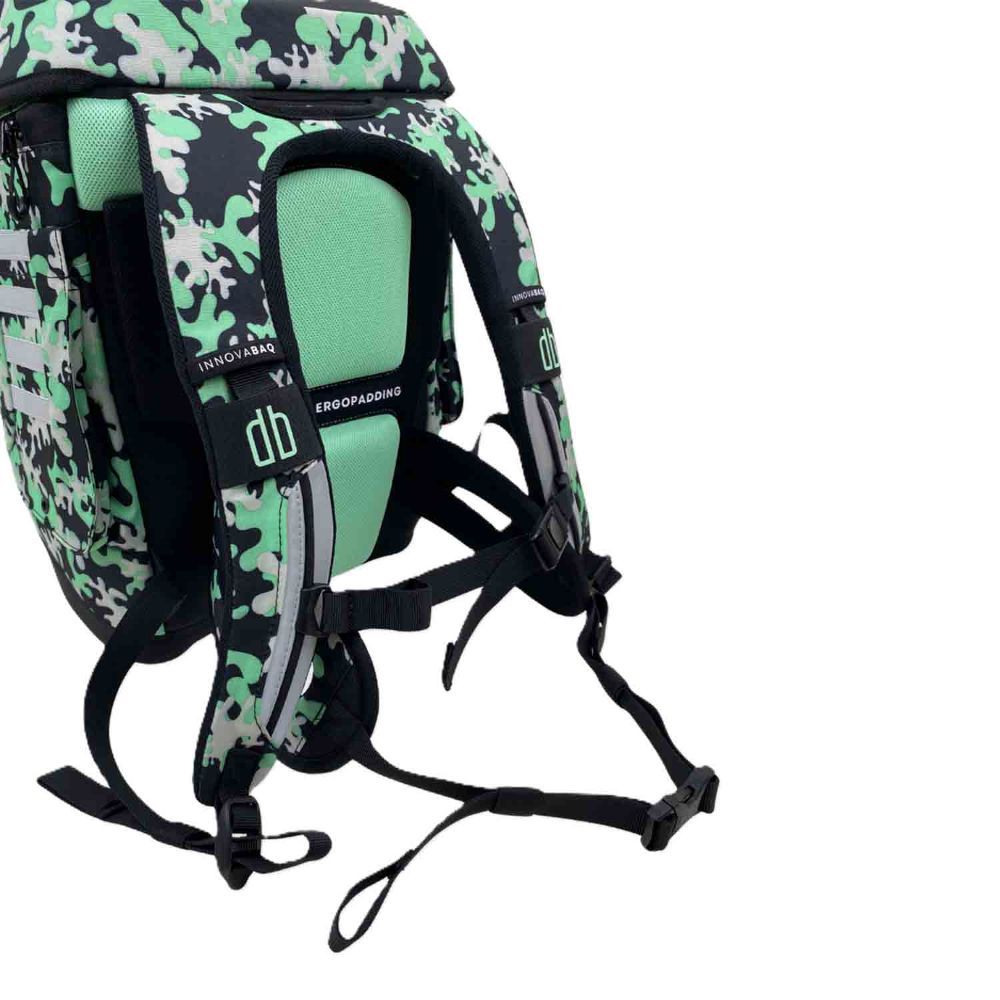 Innovabaq Nero Menta Schulranzen Set 5tlg.