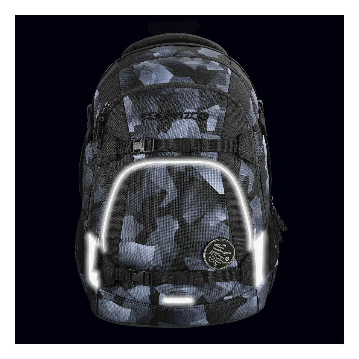 Coocazoo Mate Grey Rocks Schulrucksack