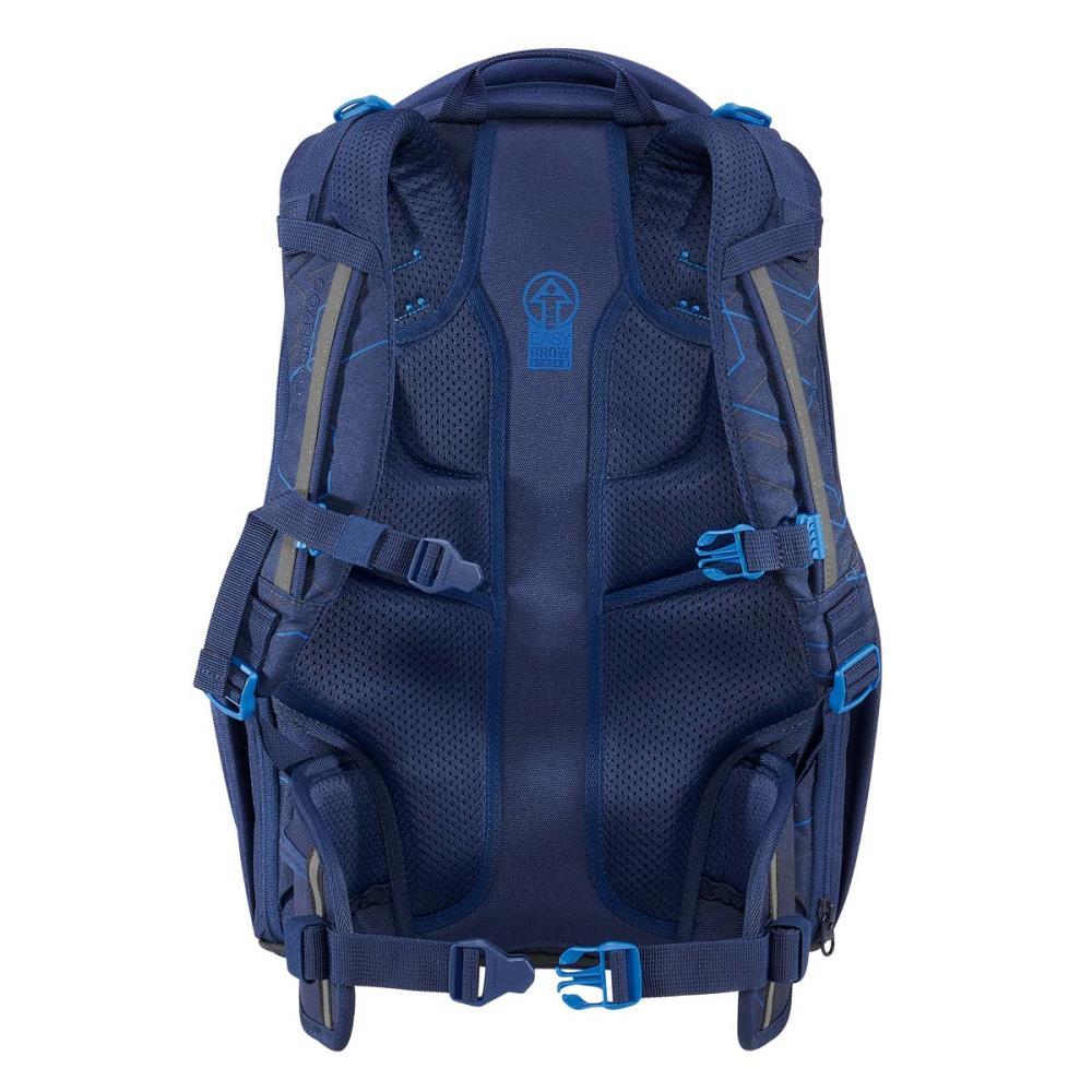 Coocazoo Porter Blue Motion Schulrucksack Set 3tlg.