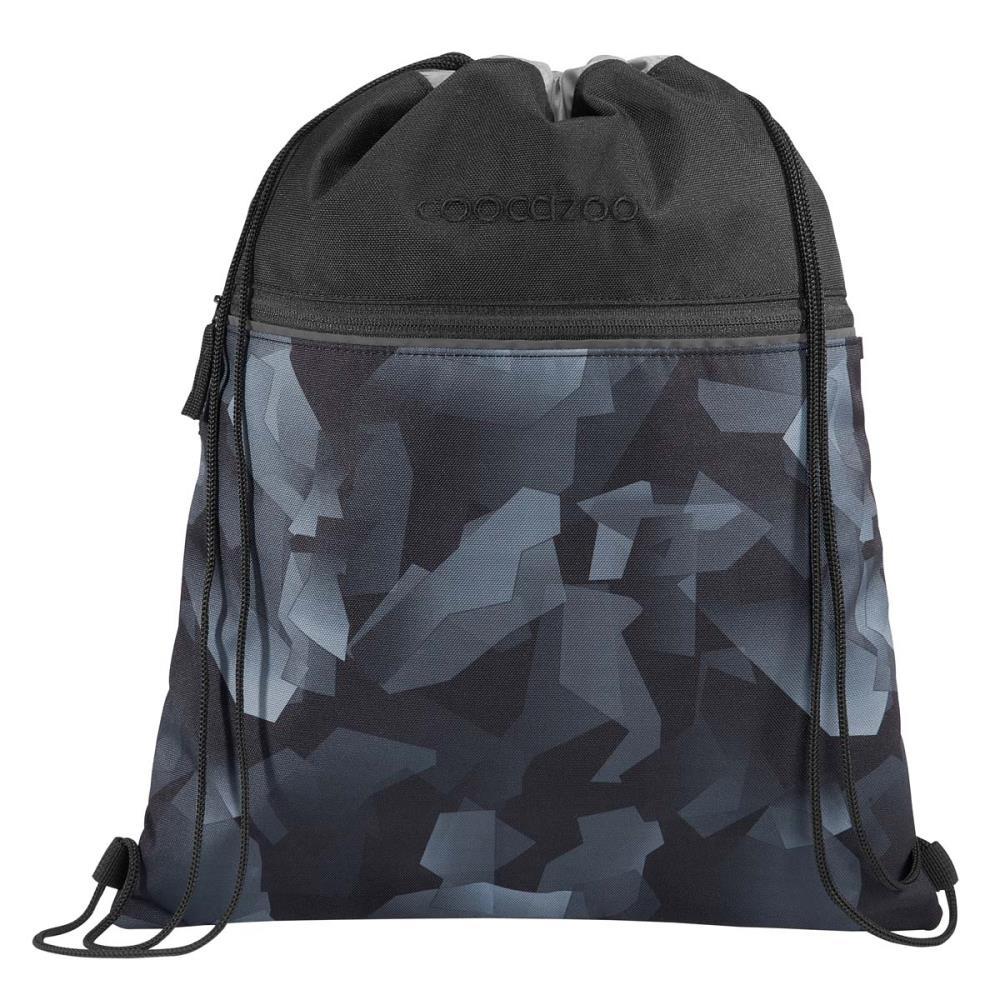 Coocazoo Porter Grey Rocks Schulrucksack Set 3tlg.