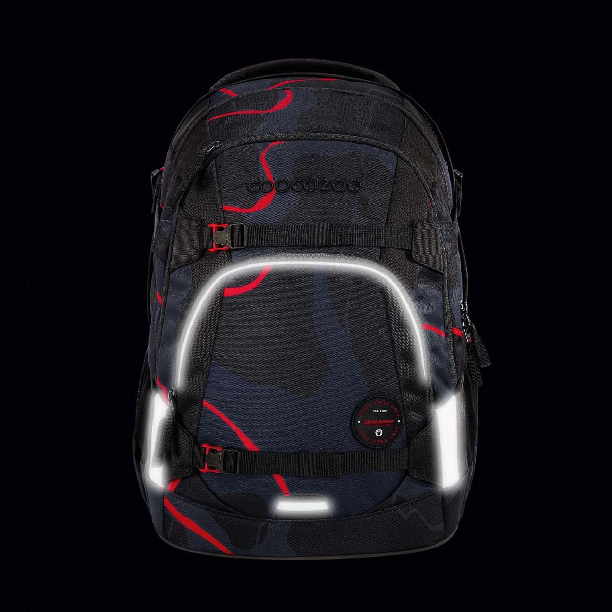 Coocazoo Mate Lava Lines Schulrucksack