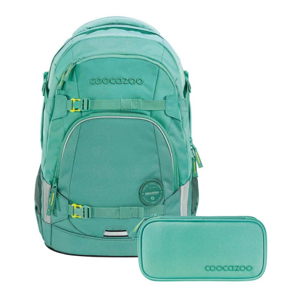 Coocazoo Mate All Mint Schulrucksack Set 2tlg.