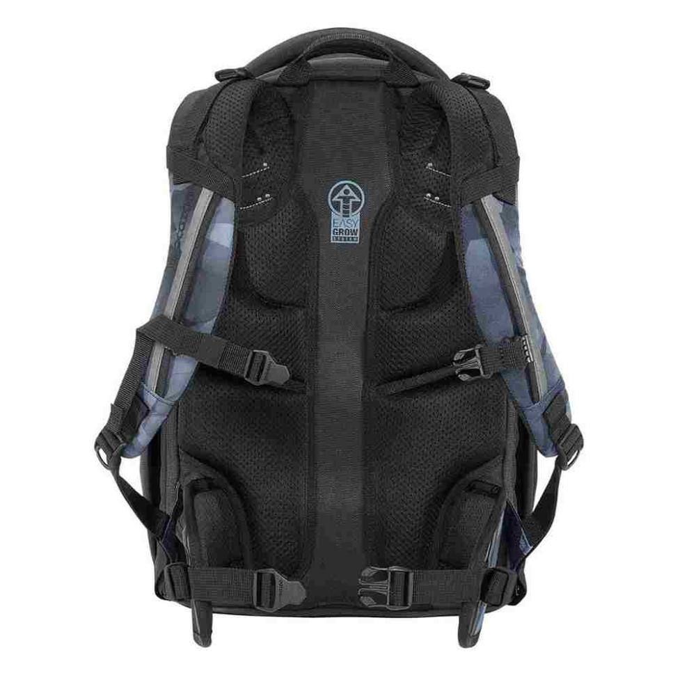 Coocazoo Porter Grey Rocks Schulrucksack Set 3tlg.