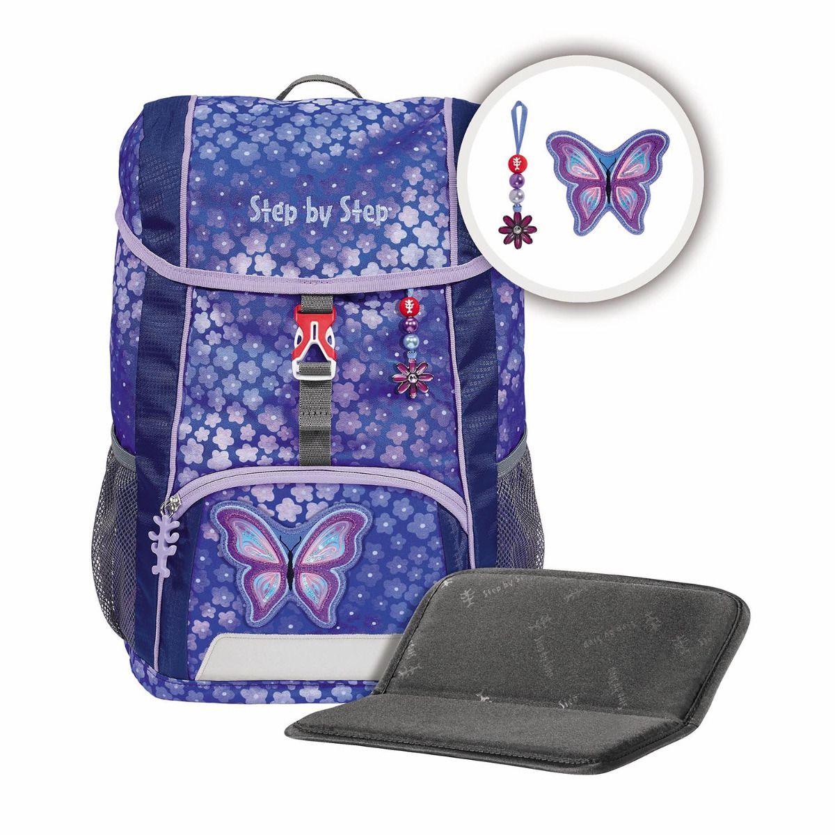 Step by Step Kid Butterfly Maja Kinderrucksack Set 3tlg.