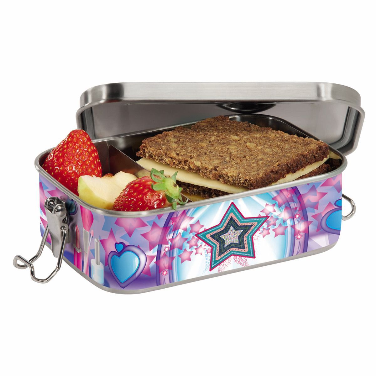 Step by Step Edelstahl Lunchbox Glamour Star Astra