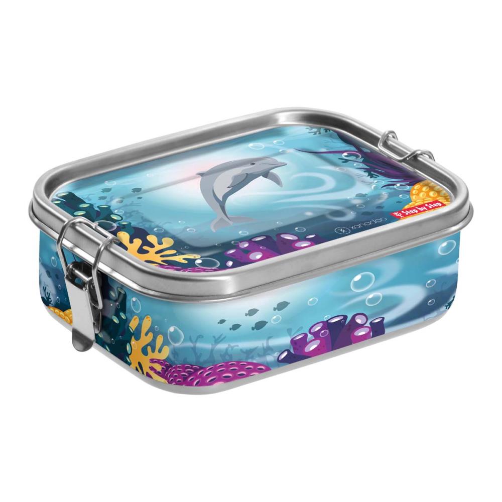 Step by Step Edelstahl Lunchbox Dolphin Pippa