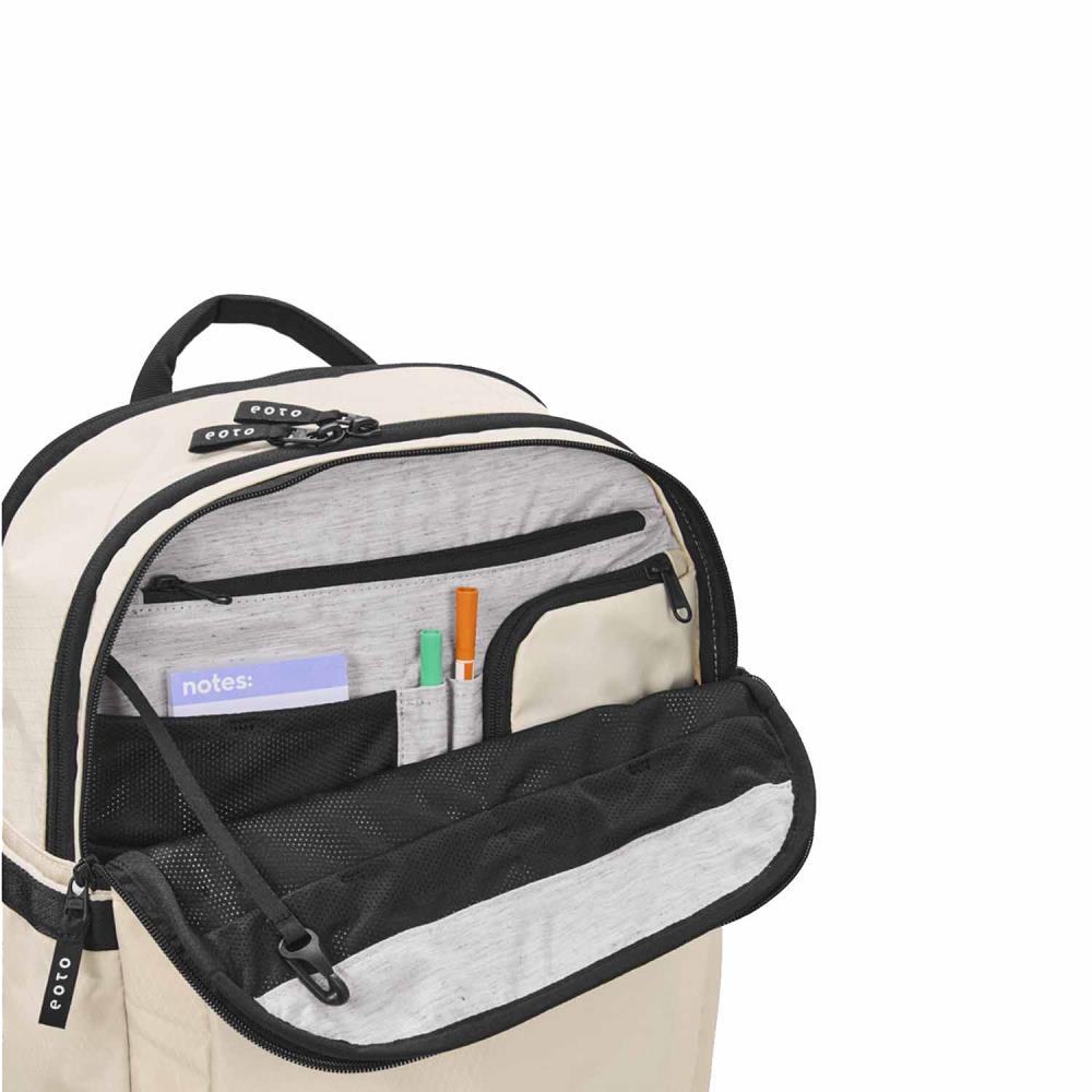 Eoto Tidy22 Creme Beige Rucksack