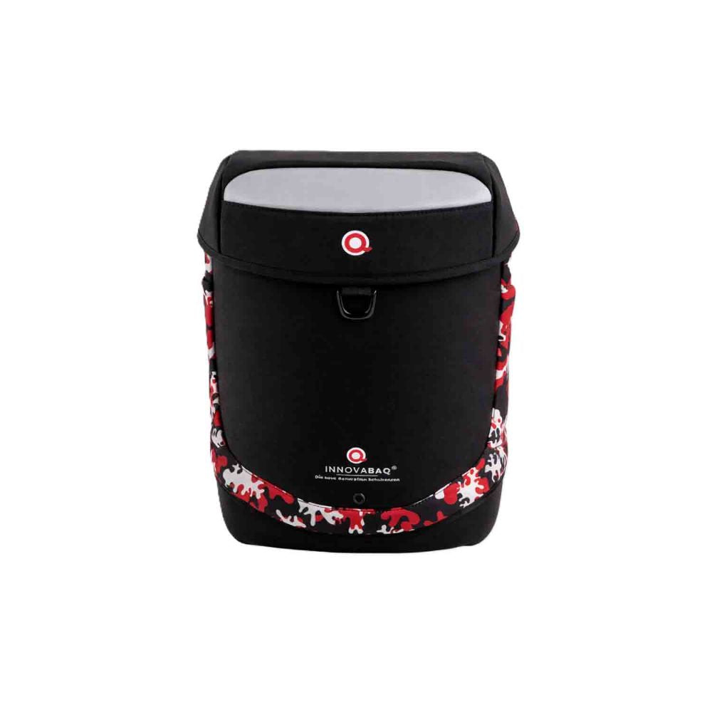 Innovabaq Nero Rosso Schulranzen Set 5tlg.