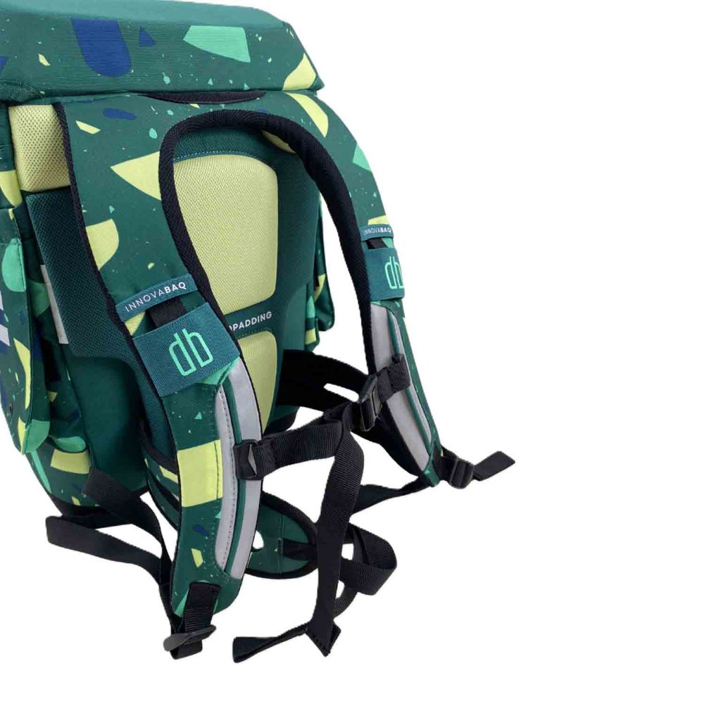 Innovabaq Limo Verde Schulranzen Set 5tlg.