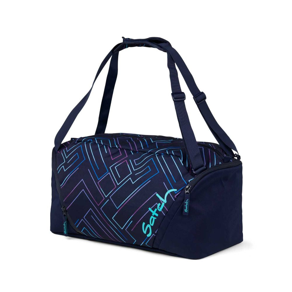 Satch Pack Purple Laser Schulrucksack Set 3tlg.