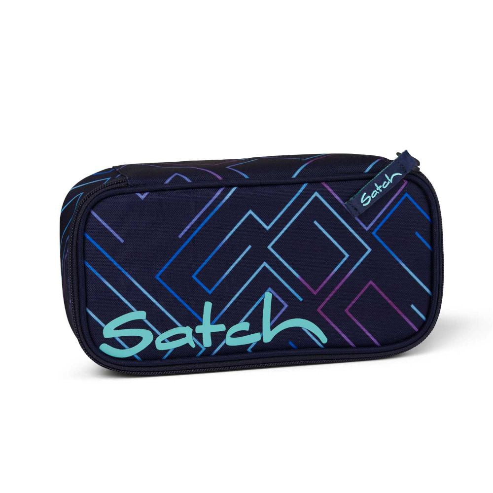 Satch Pack Purple Laser Schulrucksack Set 3tlg.