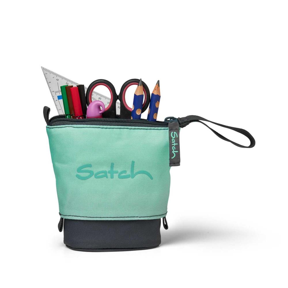 Satch Air Gradient Mint Pencil Slider Light Edition Schulrucksack Set 3tlg.