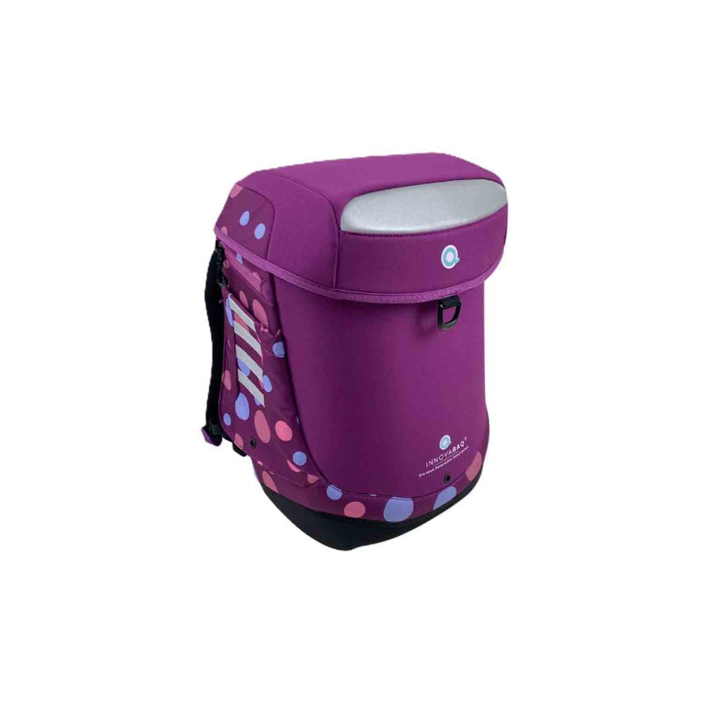 Innovabaq Purple Bubbles Schulranzen Set 5tlg.