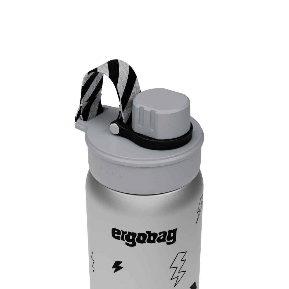Ergobag Edelstahl Trinkflasche Gewitter 0,5 l
