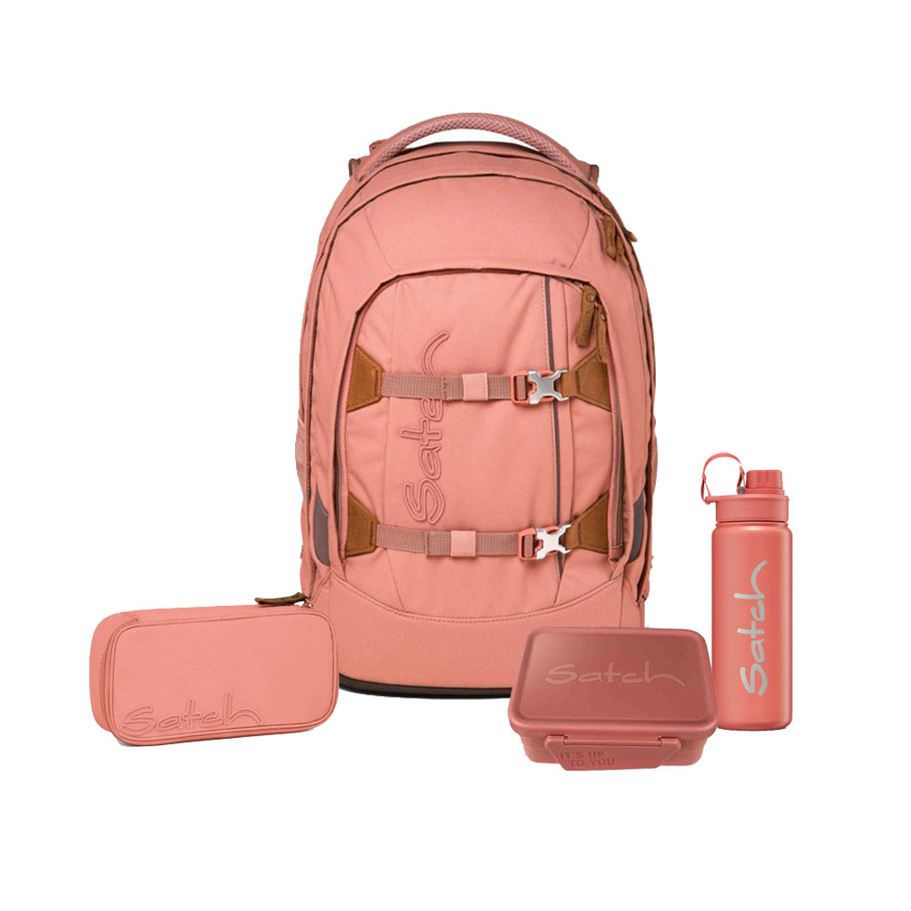 Satch Pack Nordic Coral Skandi Edition Schulrucksack Set 4tlg.