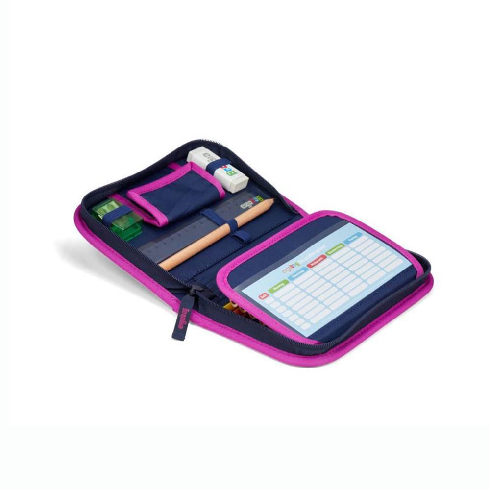 Ergobag Cubo Bärlaxy Super Reflex Glow Edition Schulranzen Set 5tlg.