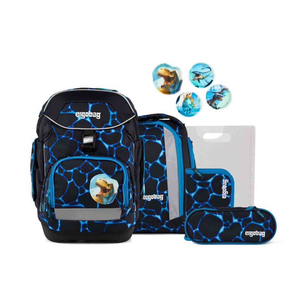 Ergobag Pack Bärassic Garden Color Flash Edition Schulrucksack Set 6tlg.