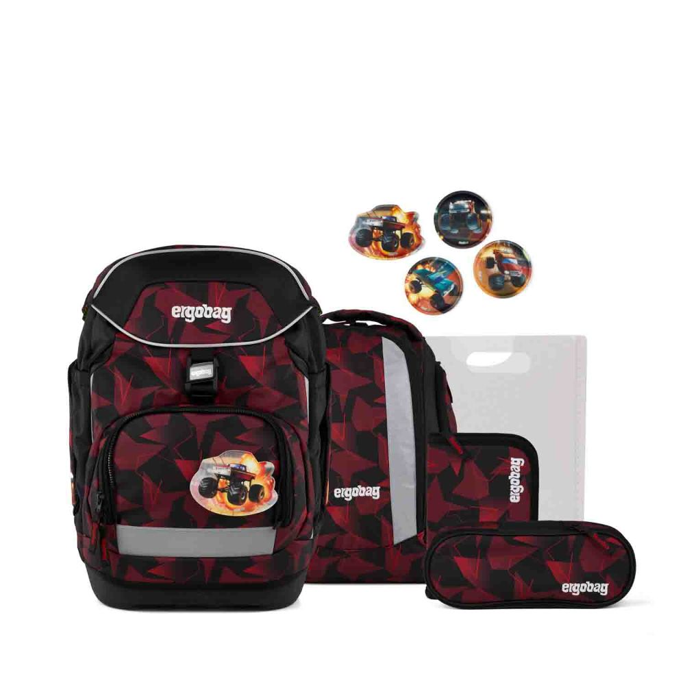 Ergobag Pack UnaufhaltBär Schulrucksack Set 6tlg.