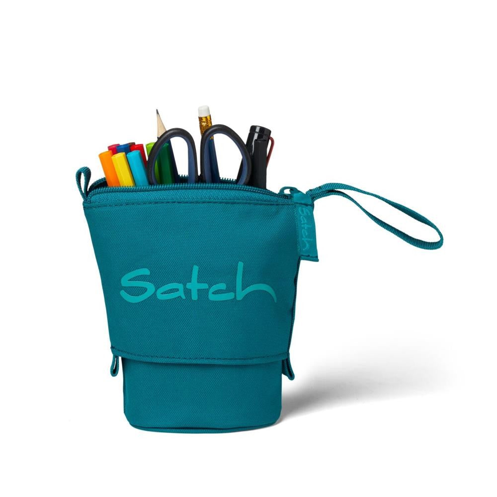 Satch Pack Deep Petrol Pencil Slider Edition Schulrucksack Set 3tlg.