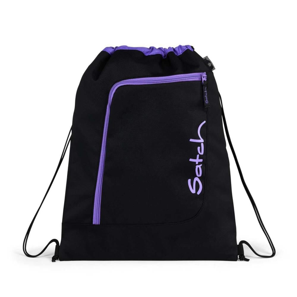 Satch Pack Purple Phantom Schulrucksack Set 3tlg.