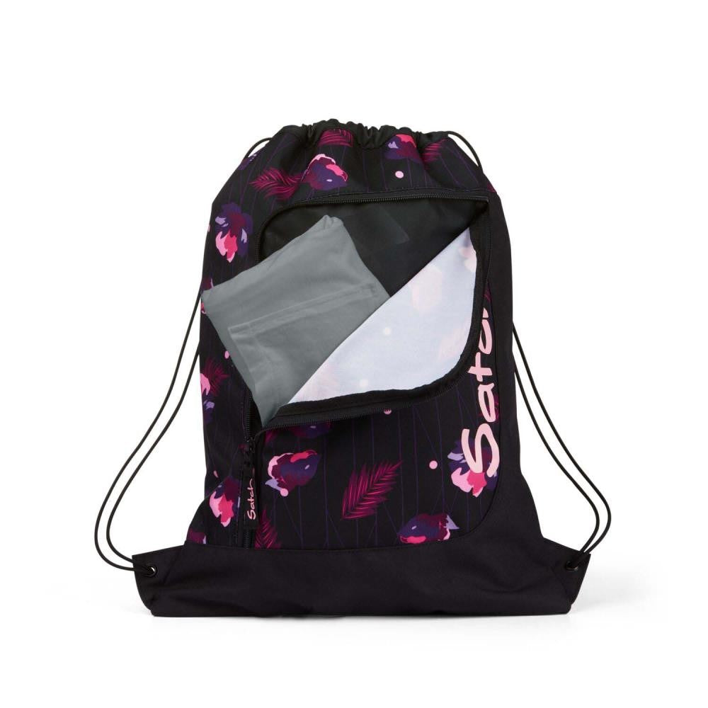 Satch Pack Purple Phantom Schulrucksack Set 3tlg.